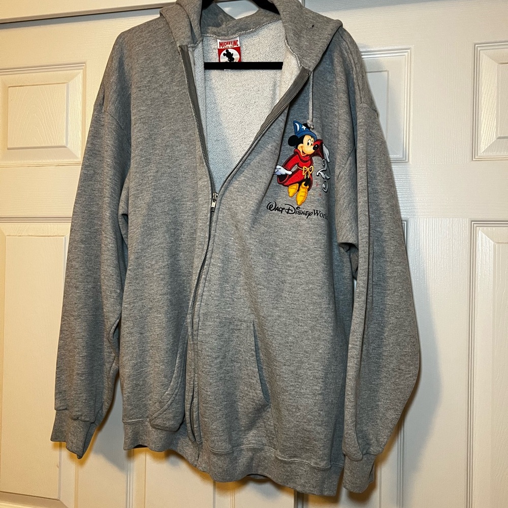 Disney Mickey Gray Fleece Jacket